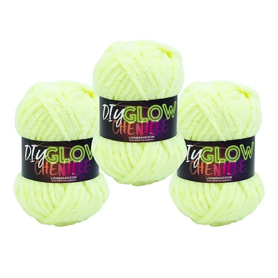 3 Pack Lion Brand® Firefly DIY Glow Yarn