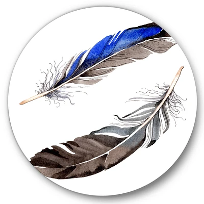 Designart - Colourful Boho Feathers III