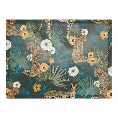 Tropical Cheetah Cotton Twill Placemat