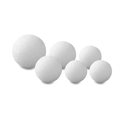 12 Packs: 6 ct. (72 total) FloraCraft® Styrofoam™ Mixed Balls