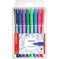 Stabilo® Sensor® Fineliner 8 Color Wallet Set