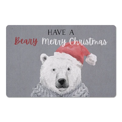 Have a Beary Merry Christmas Floor Mat