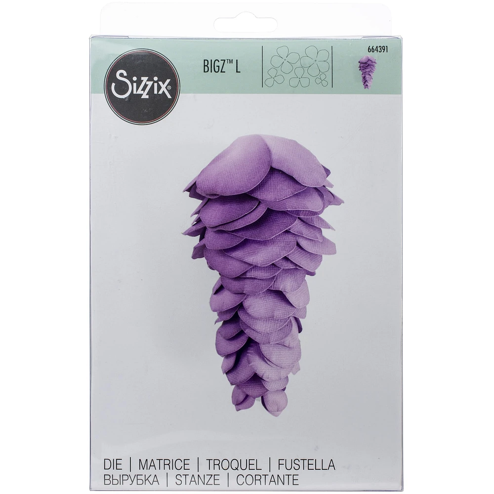 Sizzix® Bigz™ Large Wisteria Die