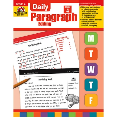 Evan-Moor® Daily Paragraph Editing Book