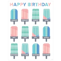 Creative Teaching Press® Calm & Cool Happy Birthday Chart, 6ct.