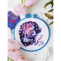 Abris Art To the Moon and Back Cross Stitch Kit