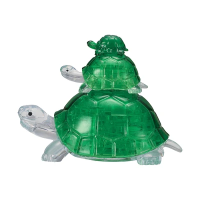 BePuzzled® Original 3D Crystal Puzzle™ Turtles 37 Piece Puzzle