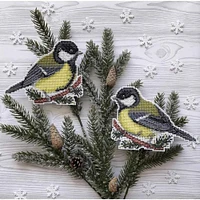 Birds Plastic Canvas Counted Cross Stitch Kit