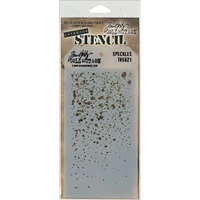 Stampers Anonymous Tim Holtz® Speckles Layered Stencil, 4.125" x 8.5"