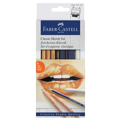 6 Packs: 6 ct. (36 total) Faber-Castell® Classic Sketch Pencils