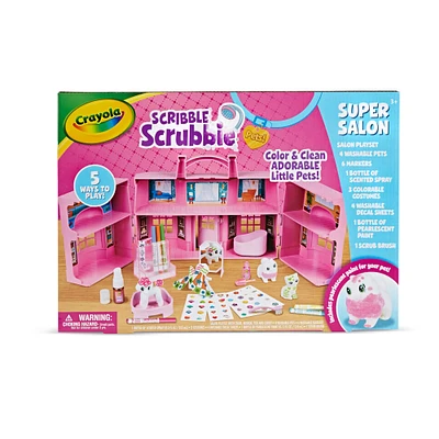 6 Pack: Crayola® Scribble Scrubbie® Pets! Super Salon