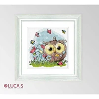 Luca-s Happy Owl Counted Cross Stitch Kit