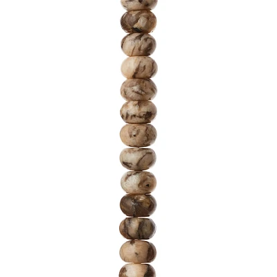 Feldspar Rondelle Beads by Bead Landing™, 8mm