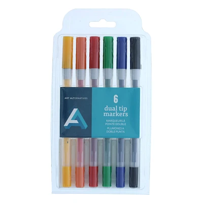 12 Packs: ct. ( total) Art Alternatives Dual Tip Marker Set