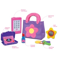 Nothing But Fun Toys Let's Pretend Purse Play Set