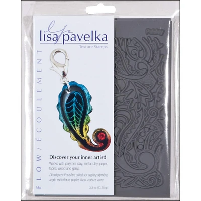 Lisa Pavelka Flow Foliage & Paisley Texture Stamp Set
