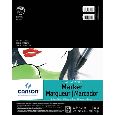 Canson® Artist Series Pro-Layout™ Marker Pad