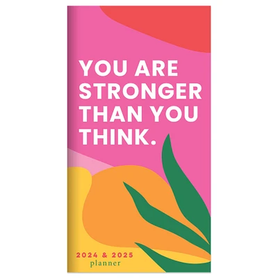 TF Publishing 2024-2025 You Are Strong Small Monthly Pocket Planner
