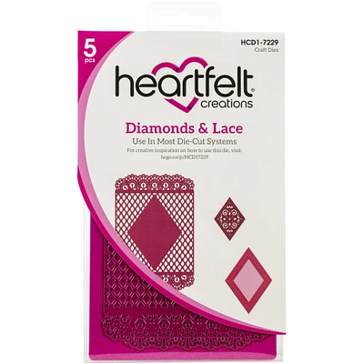 Heartfelt Creations® Diamonds & Lace Die Set