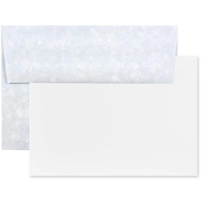 JAM Paper 4.375" x 5.75" Blank Greeting Cards & Envelopes