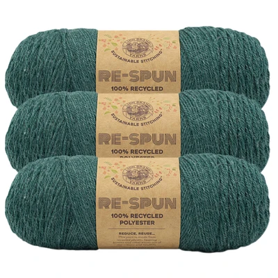 3 Pack Lion Brand® Re-Spun Recycled Yarn
