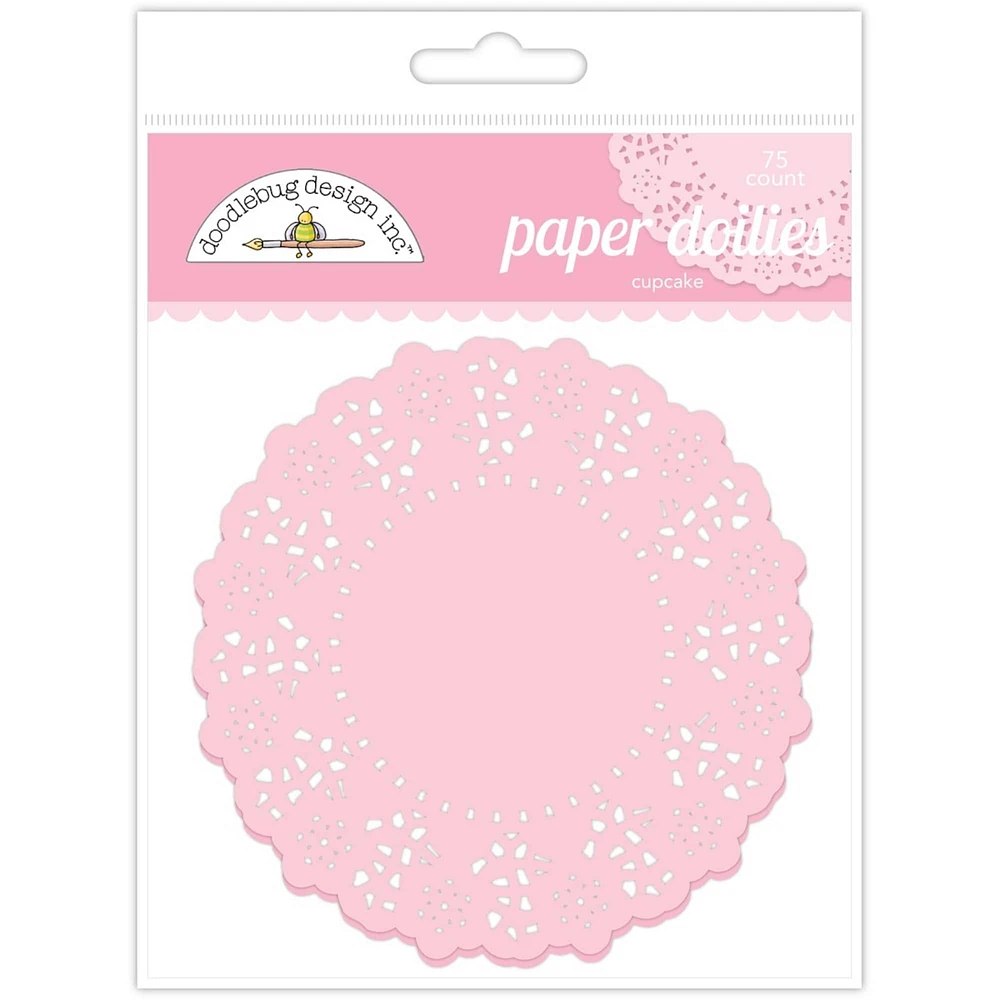 Doodlebug Design Inc.™ 4.5" Cupcake Doilies, 75ct.