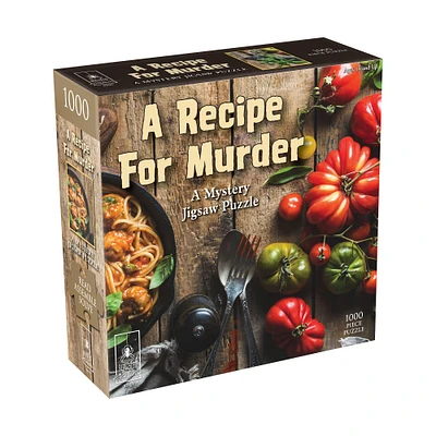 BePuzzled® A Recipe for Murder Mystery 1000 Piece Jigsaw Puzzle