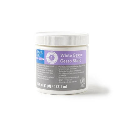 Pack: White Acrylic Gesso by Artist's Loft
