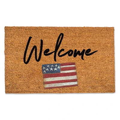 Welcome Flag Doormat