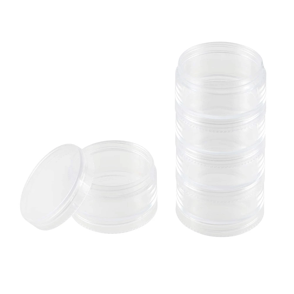 2" Clear Stackable Bead Storage by Bead Landing™