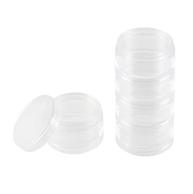 2" Clear Stackable Bead Storage by Bead Landing™