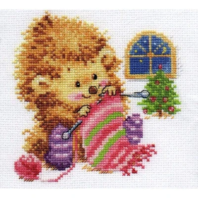 Alisa I Won'T Tell For Whom I Knit! Cross Stitch Kit