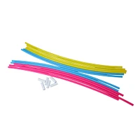 Swim Central 30" Pink, Yellow, Blue Underwater Slalom Hoop Set