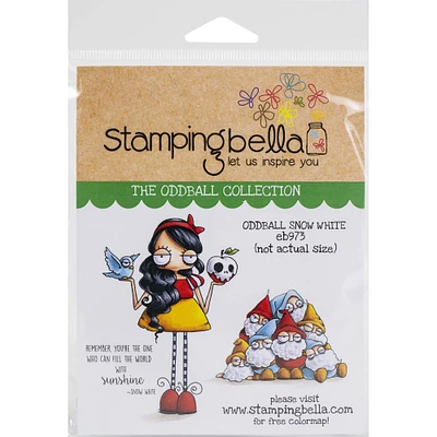 Stamping Bella Oddball Snow White Cling Stamps