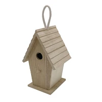 8 Pack: 8.5" Tall Wood Birdhouse by Make Market®