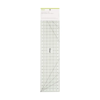 Cricut® Acrylic Mint  Ruler, 6" x 26" 