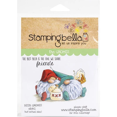 Stamping Bella Beer Gnomes Cling Stamps