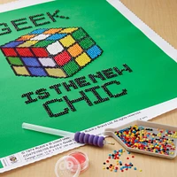 Camelot Dotz® Rubik's Geek Chic Diamond Painting Kit