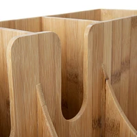 Mind Reader 2-Tier Bamboo Organizer