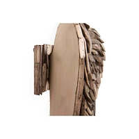 Brown Driftwood Angel Wings