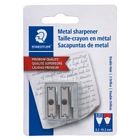 12 Pack: Staedtler® Metal Double Hole Sharpener