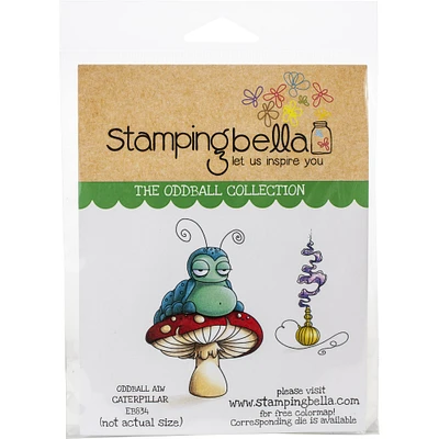 Stamping Bella Oddball Caterpillar Cling Stamps