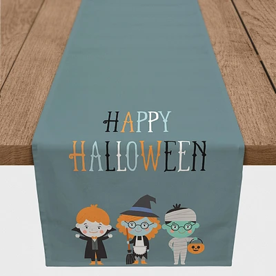 90" Halloween Heroes Table Runner