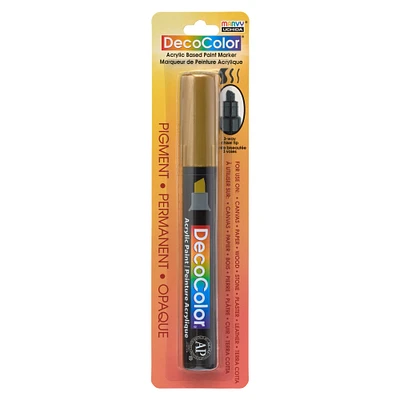 12 Pack: DecoColor™ Chisel Tip Acrylic Paint Marker