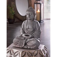 11.5" Meditating Buddha Statue