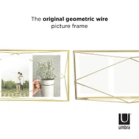 Umbra Matte Brass Prisma 3 Opening Picture Frame