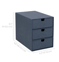 Bigso Ingrid 3-Drawer Supply Chest