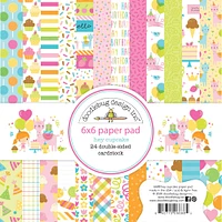 Doodlebug Design Inc.™ Petite Prints Hey Cupcake 6" x 6" Paper Pad, 24 Sheets