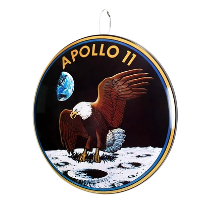 Apollo 11 Dome Metal Wall Sign