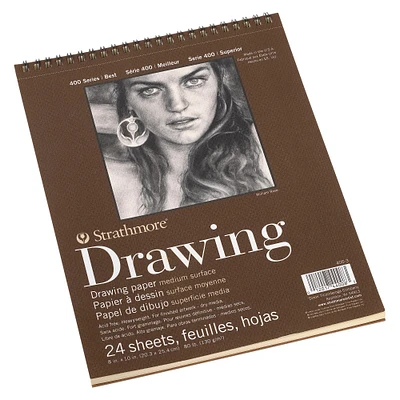 Strathmore® 400 Series Drawing Paper Pad